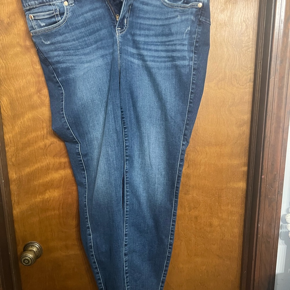 Torrid Dark Blue skinny Leg Jeans